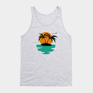 Island, Sun & Sea Tank Top